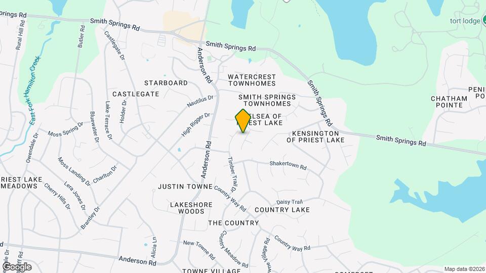 2910 Sheana Way Map and Location Details