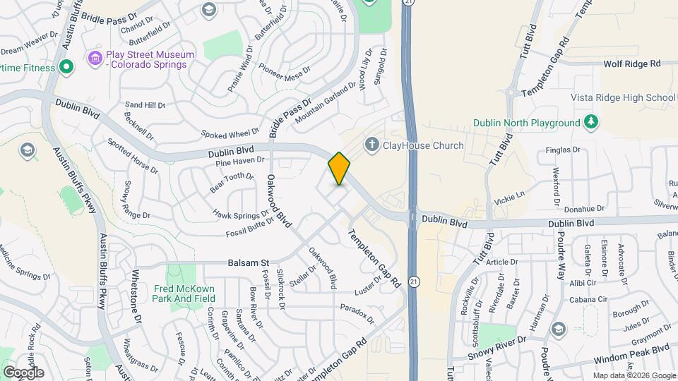 5647 Celtic Cross Grove Map and Location Details