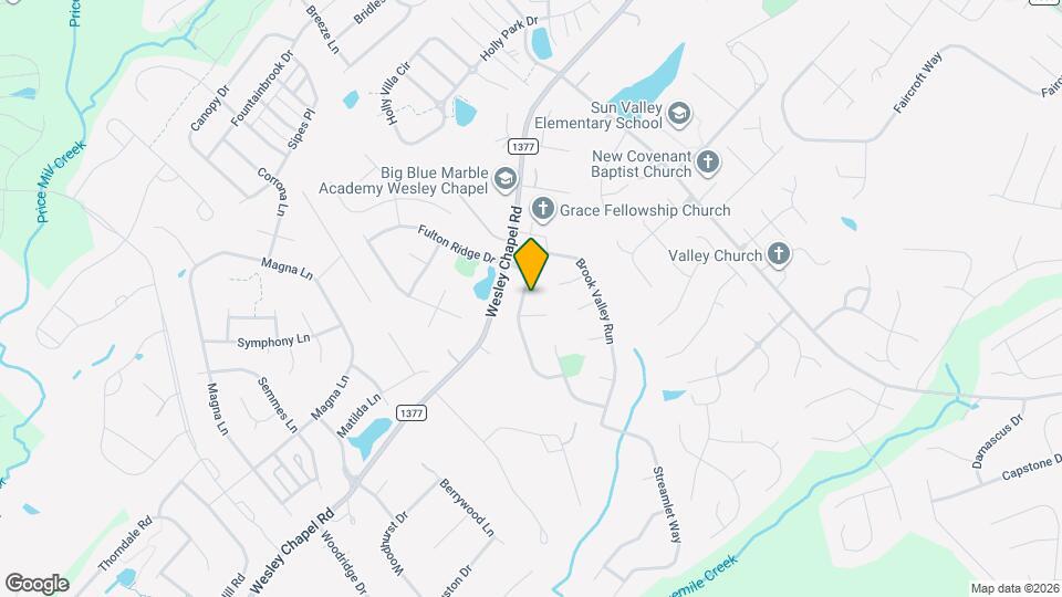 2006 Brook Valley Run Mapa y Detalles de la Ubicación