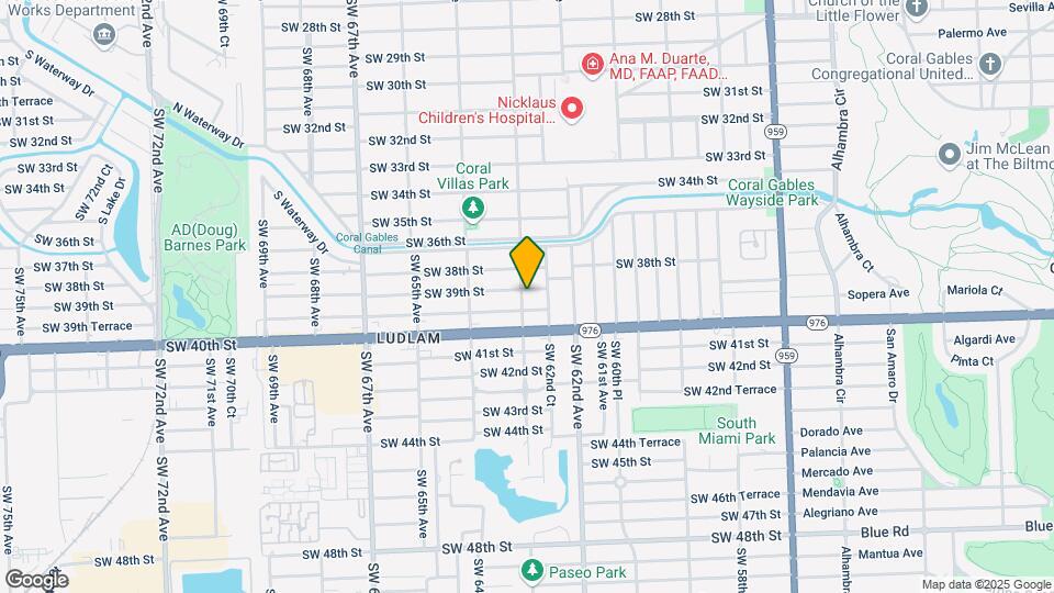 6290 SW 39th St Map and Location Details