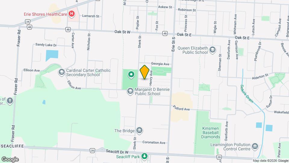 8 Gladstone Ave Map and Location Details