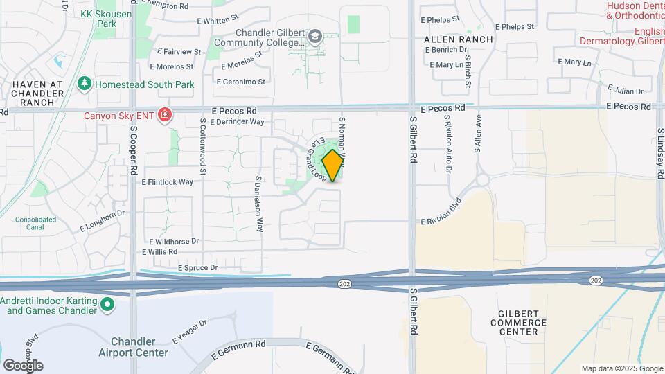 2710 E Chester Dr Map and Location Details