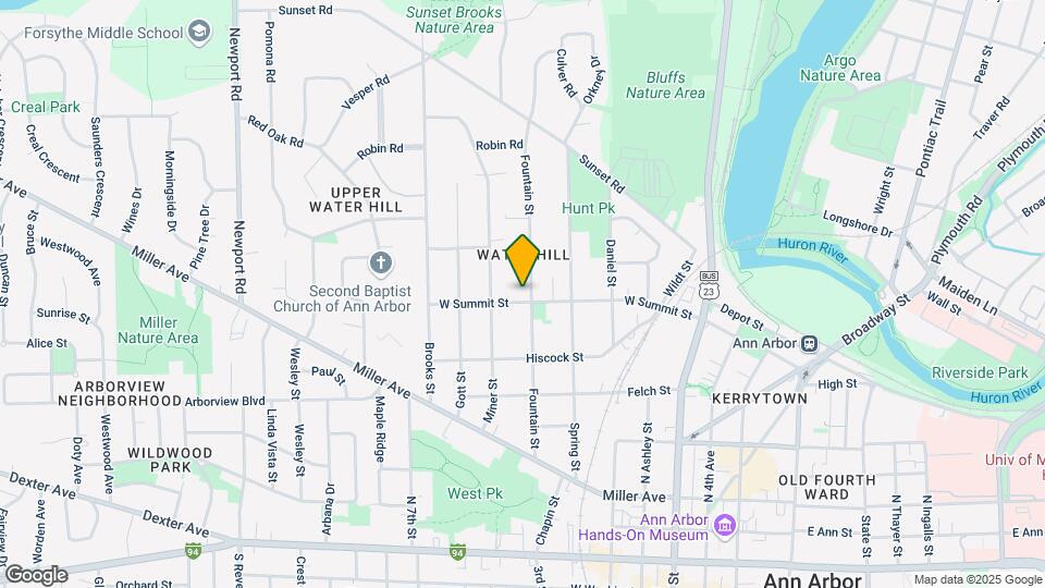 606 W Summit St Map and Location Details