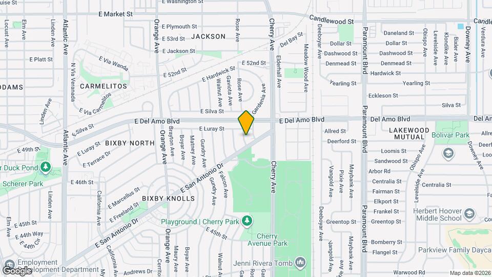 4804 Rose Ave Map and Location Details