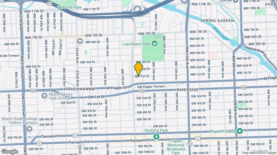 1626 NW 1st St Mapa y Detalles de la Ubicación