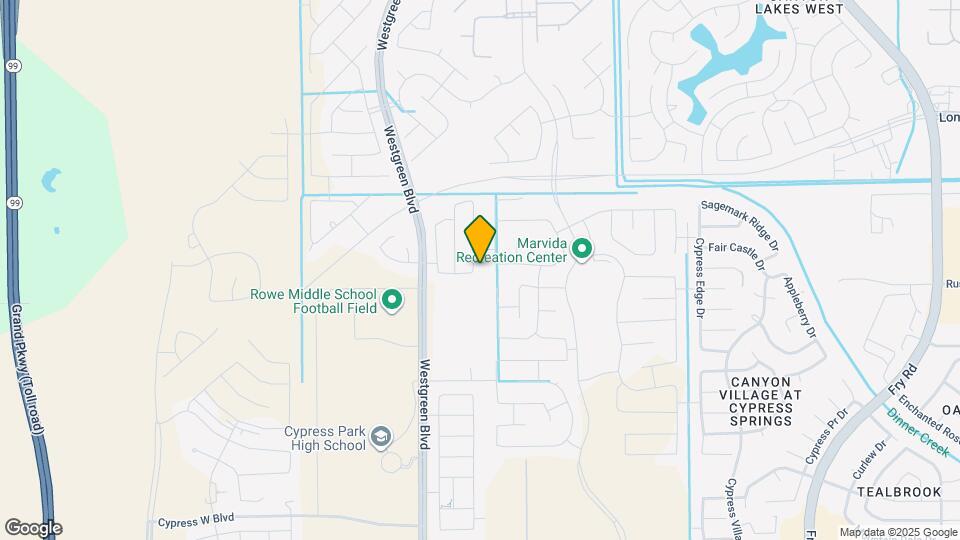 7906 Cypress Country Dr Map and Location Details