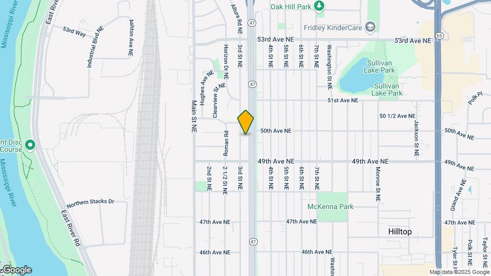 4965 3rd St NE Map and Location Details