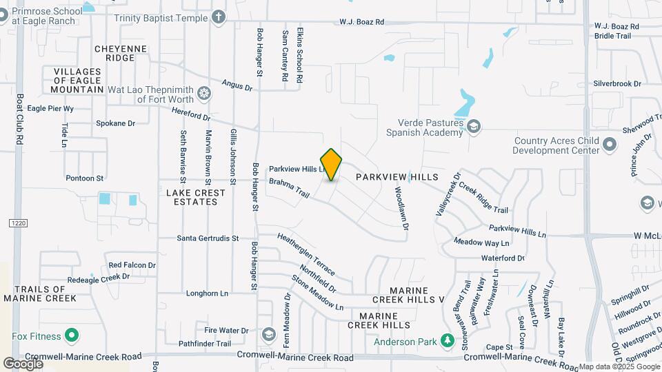 6825 Waterloo Ln Map and Location Details