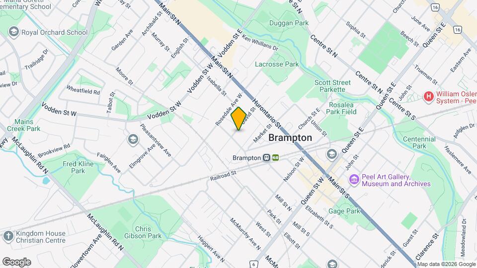 43 David St Map and Location Details