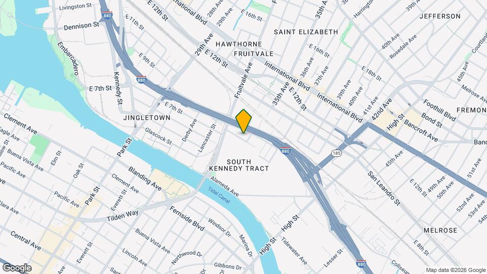 3334 Elmwood Ave, Unit Elmwood upstairs Map and Location Details