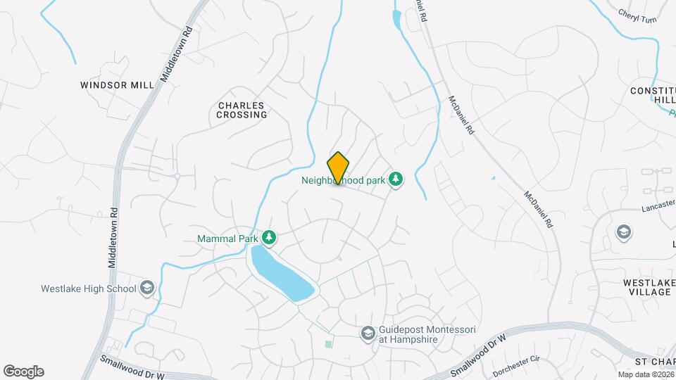 6525 Cluster Pine Ct Mapa y Detalles de la Ubicación