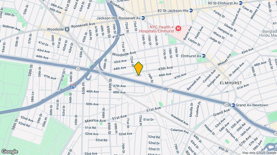 7065 Queens Blvd, Unit 9G Map and Location Details