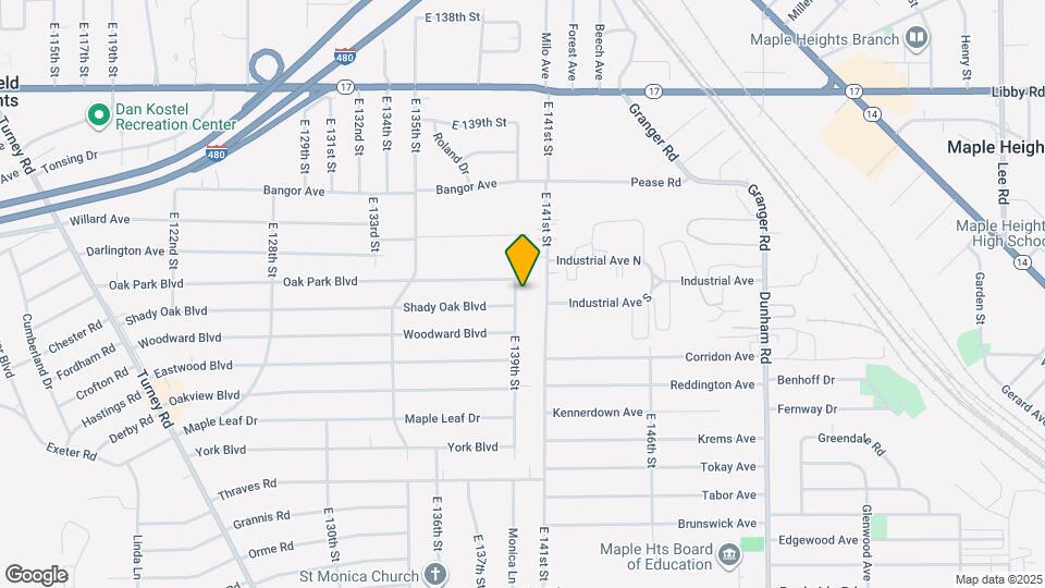 5617 E 139th St Map and Location Details