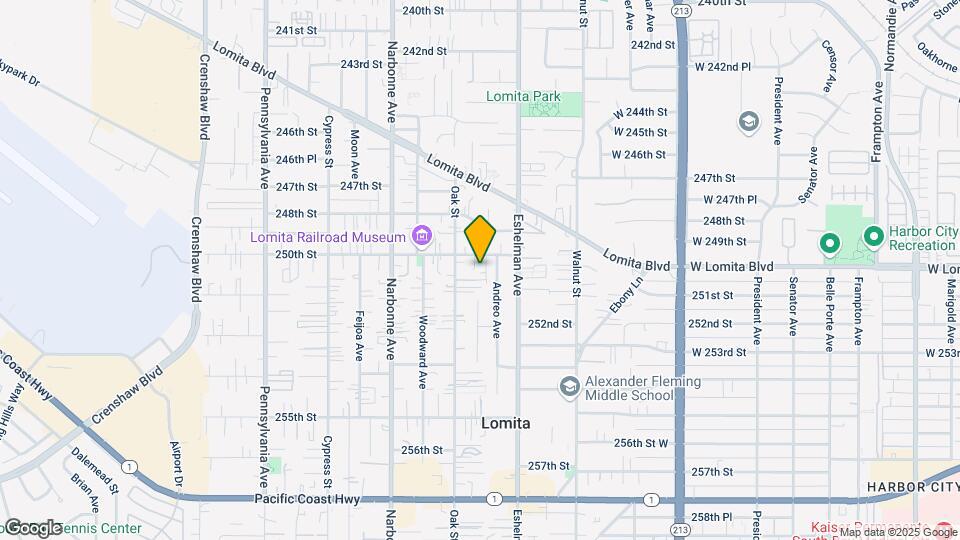 2040 250th St Mapa y Detalles de la Ubicación