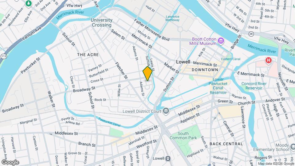 46 Cork St, Unit 1 Map and Location Details