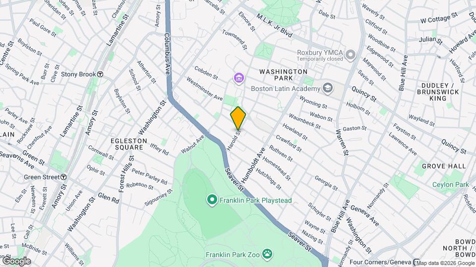 United States Government Washington Heights Apartments Map and Location Details