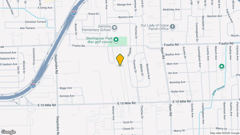 25634 Nuway Ave Map and Location Details