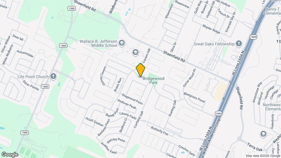 11030 Vollmer Ln Map and Location Details