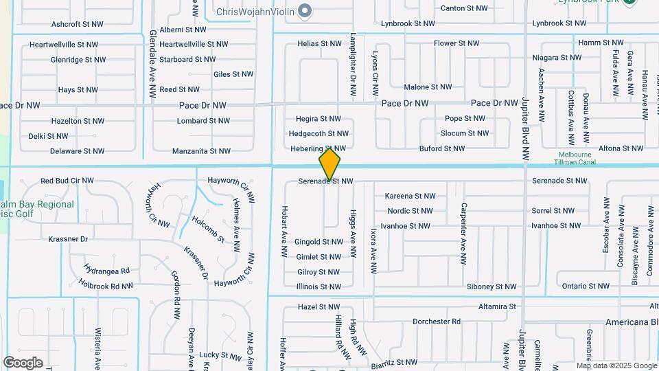 597 Hillsdale Ave NW Map and Location Details
