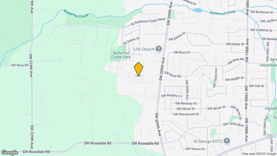 8138 SE Reddington St Map and Location Details