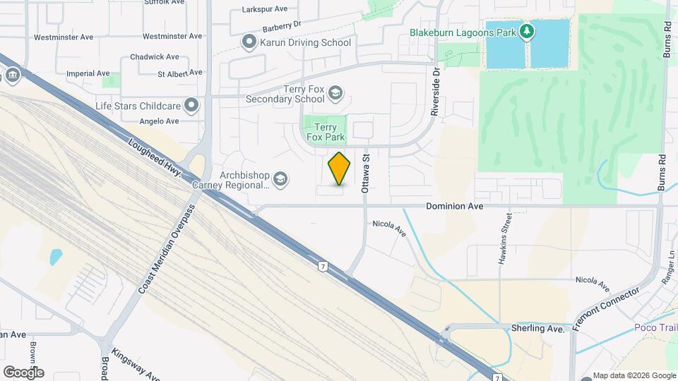 1208 Yangtze Pl Map and Location Details