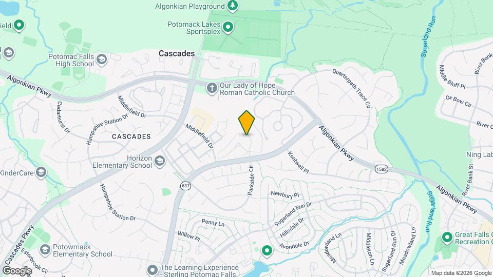 20502 Morningside Terrace Map and Location Details