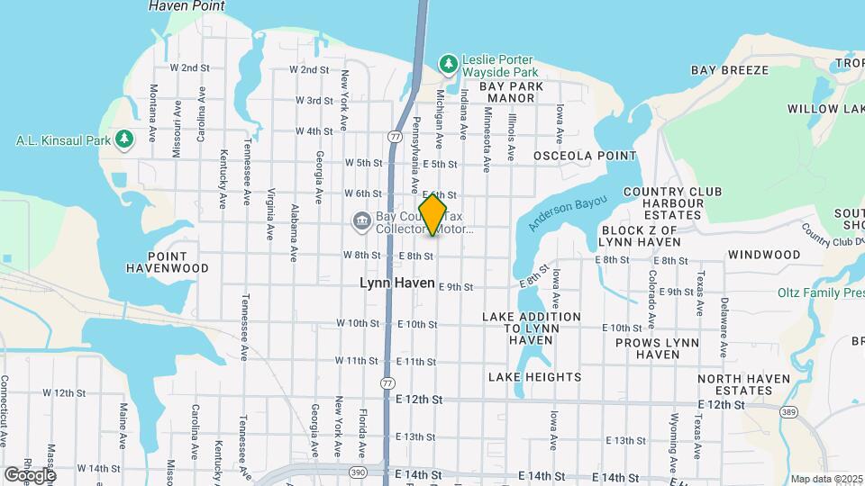 712 Michigan Ave Map and Location Details