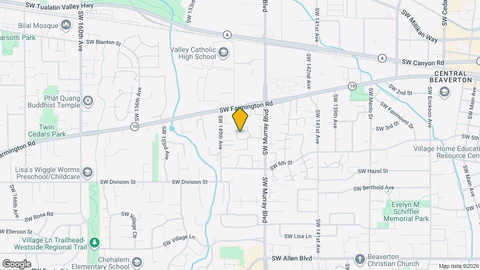 5005 SW Murray Blvd, Unit #614 Mapa y Detalles de la Ubicación