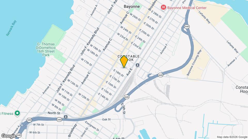 38 E 19th St Map and Location Details