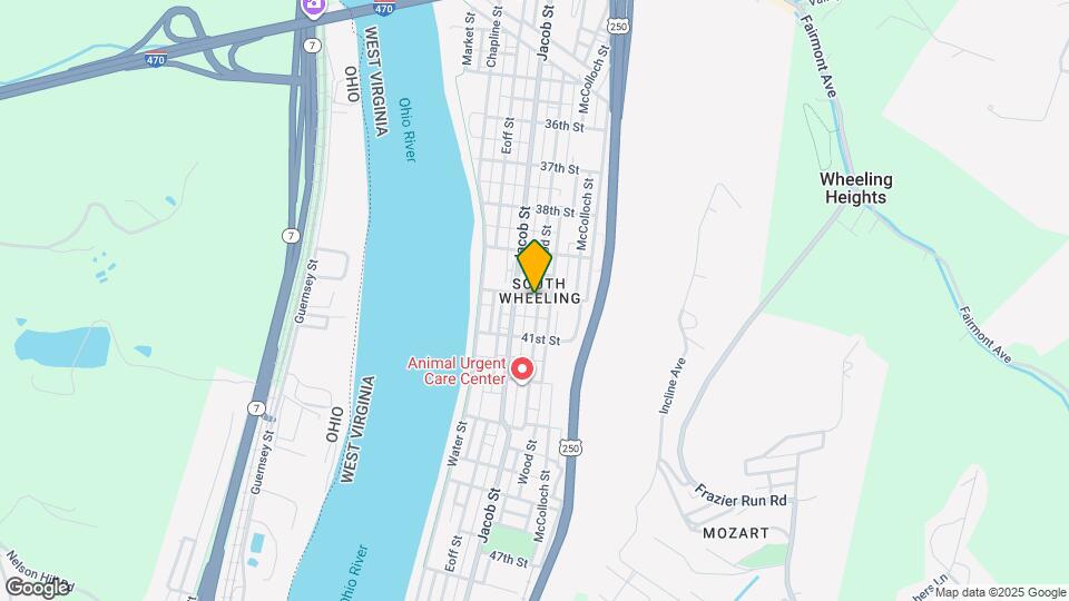 4001 Wood St Map and Location Details