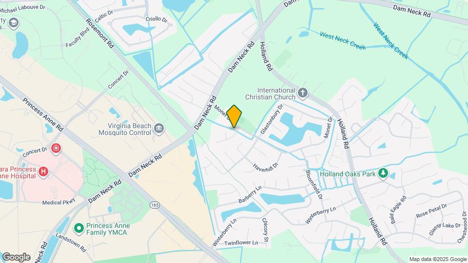 1805 Monet Ct Map and Location Details