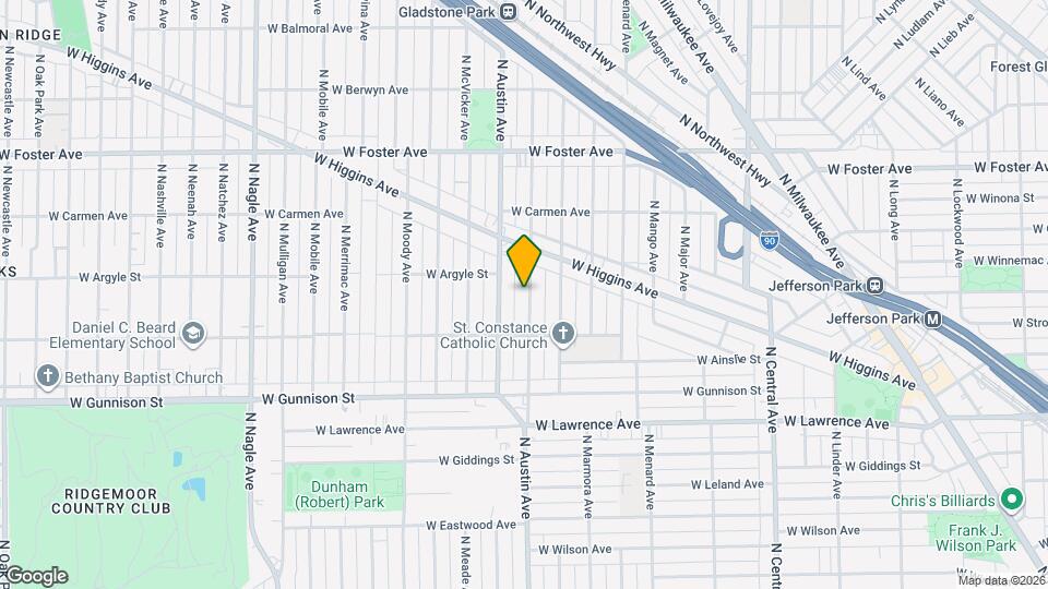 4940 N Mason Ave, Unit 1st Floor Map and Location Details