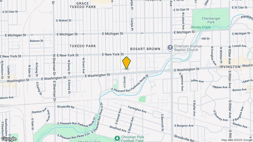 4626 E Washington St Map and Location Details