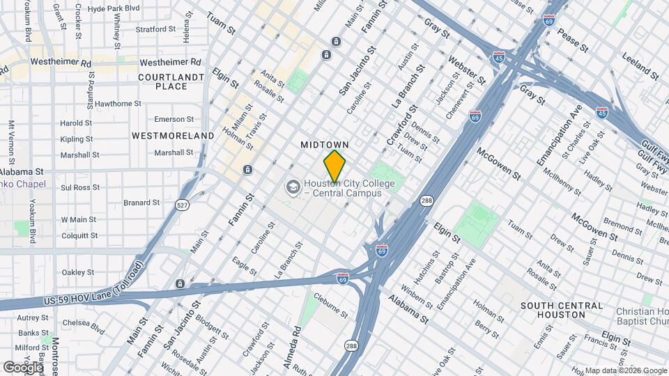 3408 La Branch St Map and Location Details