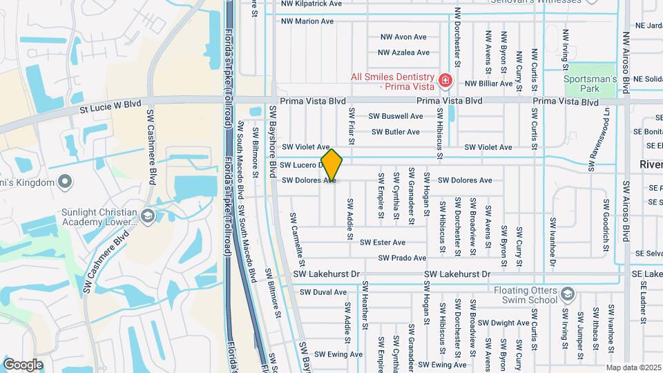 602 SW Kenyoun St Map and Location Details