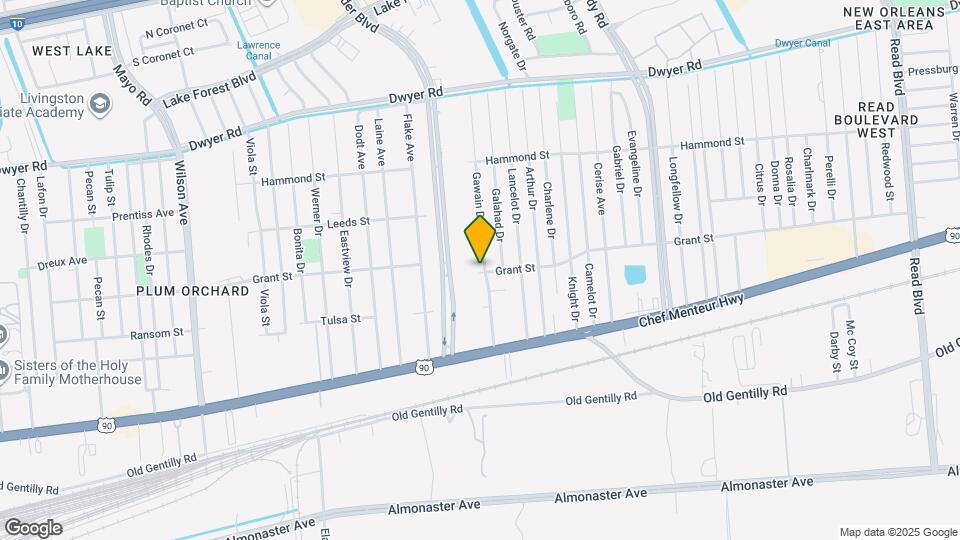 4600 Gawain Dr Map and Location Details