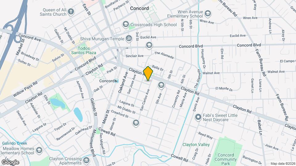 2981 Pacific St Map and Location Details