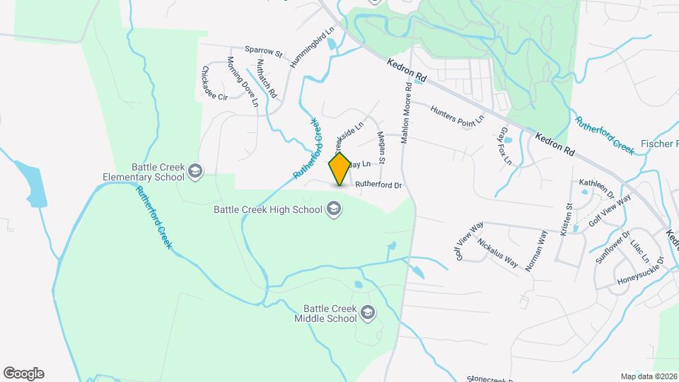 3645 Rutherford Dr Mapa y Detalles de la Ubicación