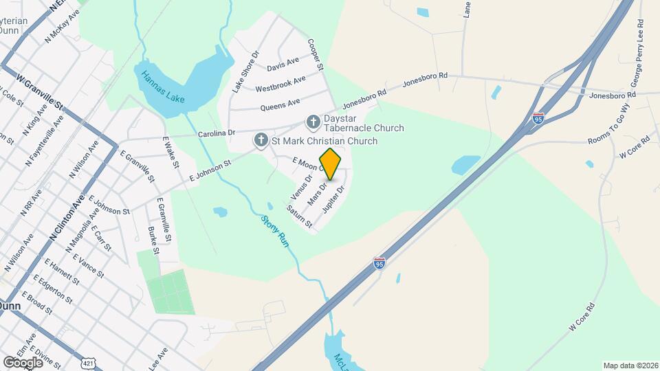 107 Mars Dr Map and Location Details