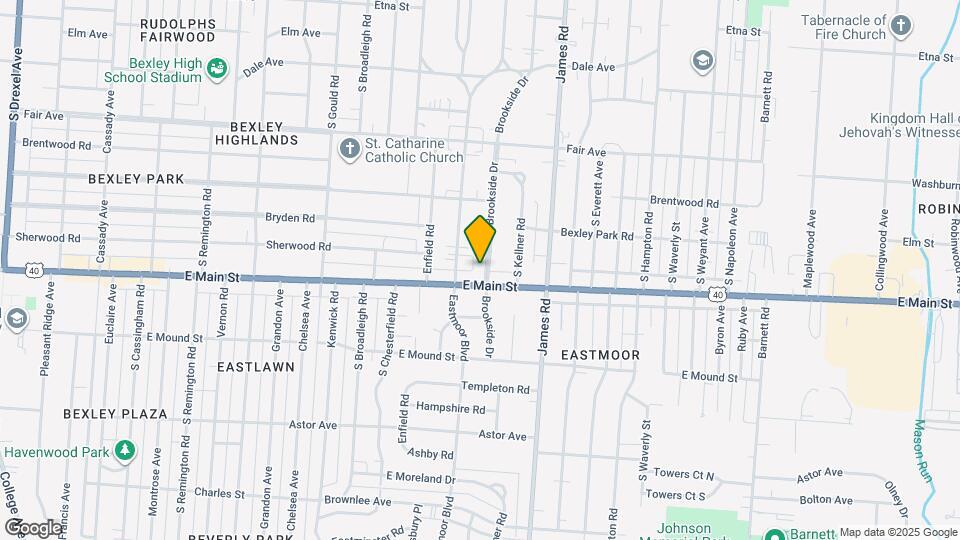 675 Brookside Dr Map and Location Details