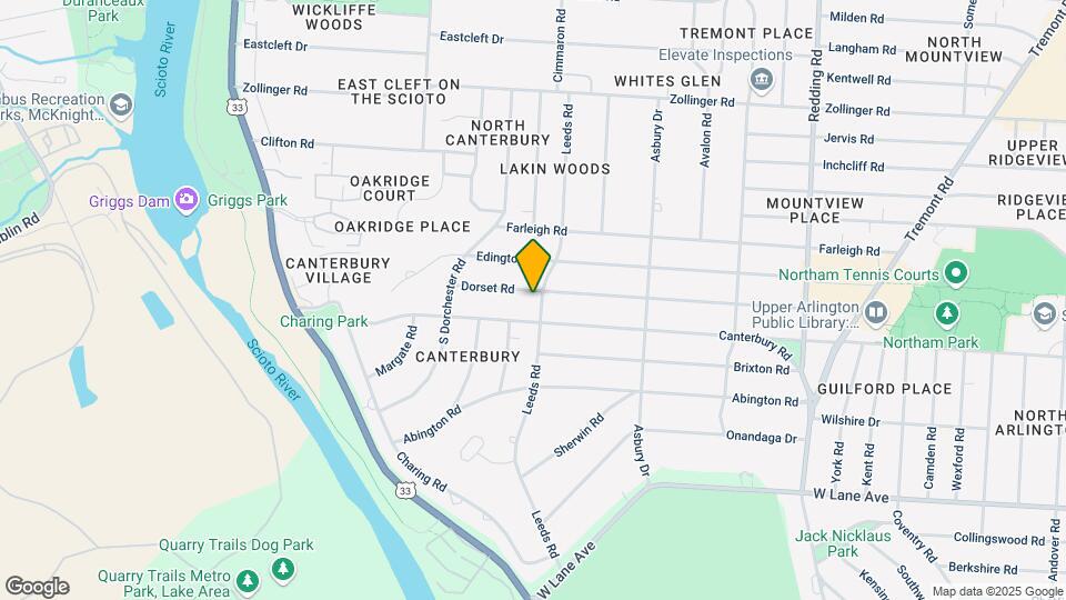2571 Dorset Rd Map and Location Details