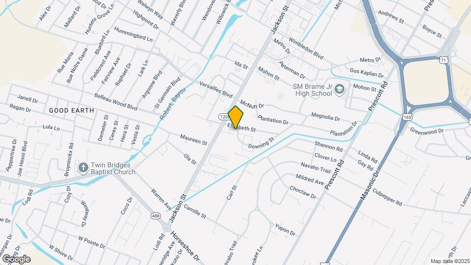 5595 Downing St Map and Location Details