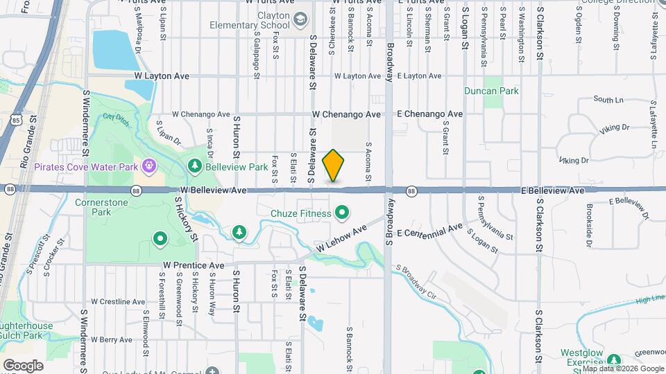 Golden Nugget Apartments Map and Location Details