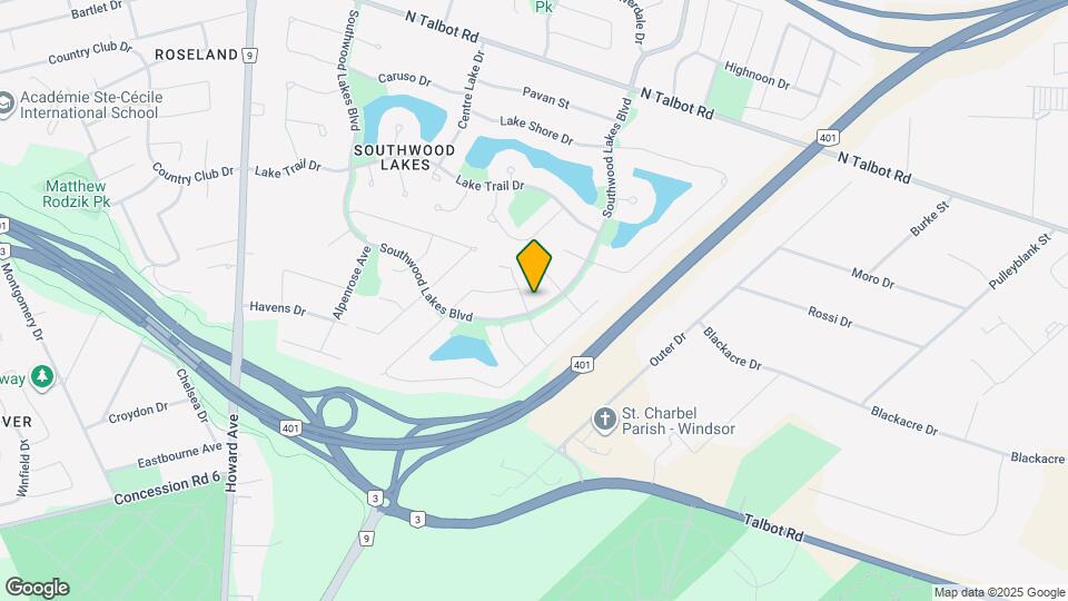 4906 Southwood Lakes Blvd Map and Location Details