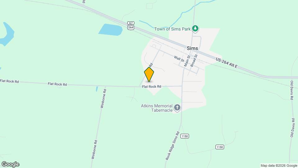 6776 Flat Rock Rd Map and Location Details