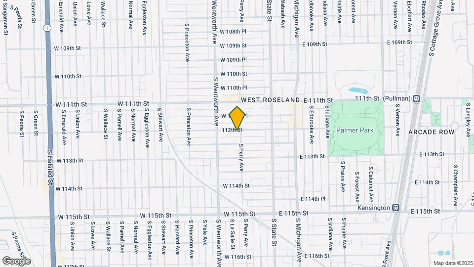 105 W 112th St Map and Location Details