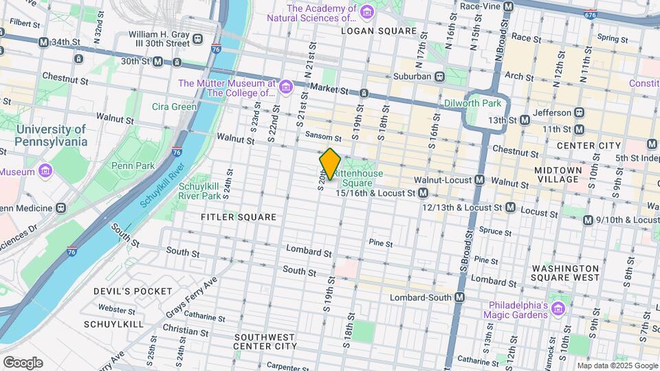 226 W Rittenhouse Sq Map and Location Details