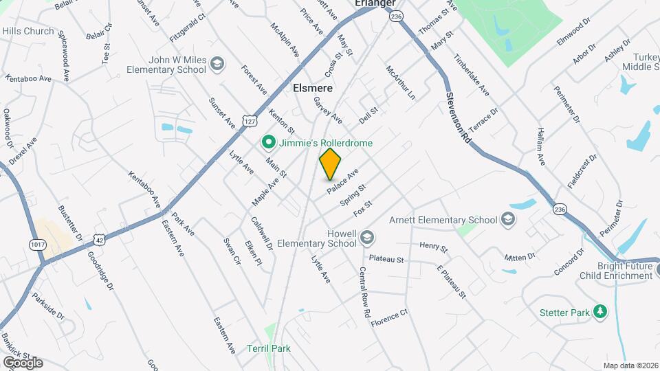 506 Palace Ave Map and Location Details