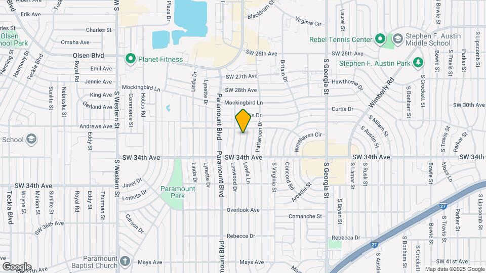 3306 Lewis Ln Map and Location Details