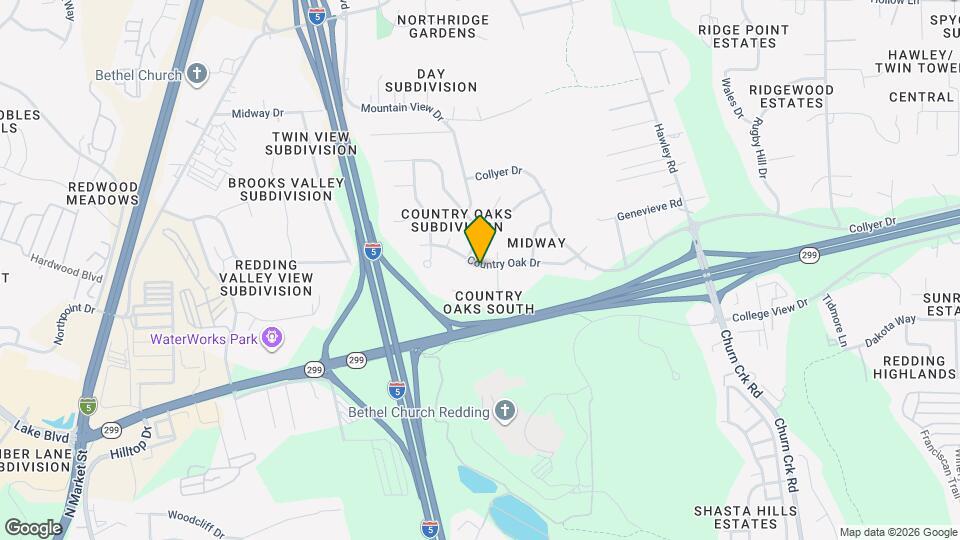 651 Country Oak Dr Map and Location Details